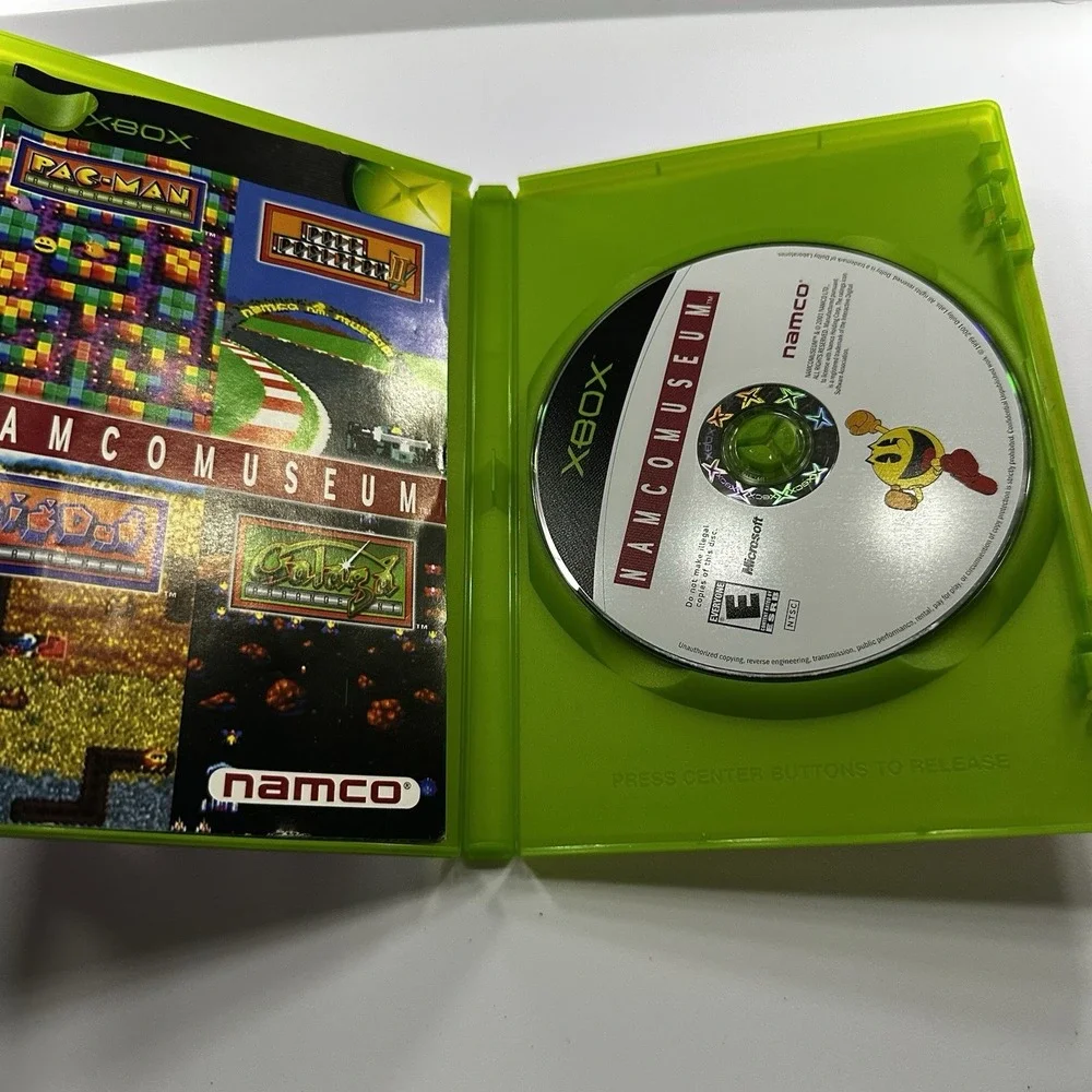 Microsoft Xbox Prince of Persia Warrior Within Gladiator Namco Museum Game Lot